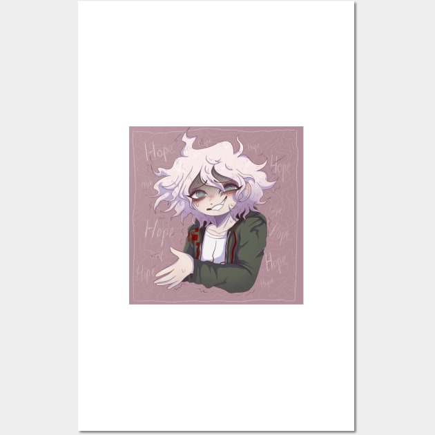 Unstable Nagito Wall Art by Rainb0w-S0da